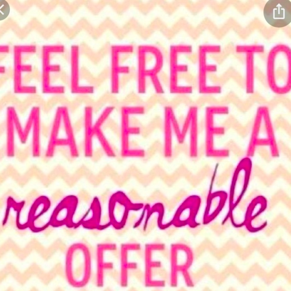 Open to reasonable offer